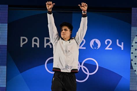 Histórico Osmar Olvera Se Cuelga Su Segunda Medalla En París 2024