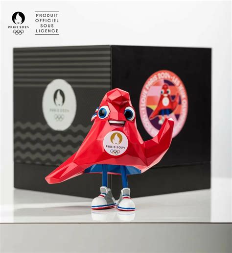 FIGURINE ORLINSKI MASCOTTE DES JEUX OLYMPIQUES DE PARIS 2024