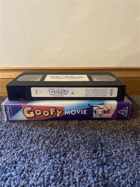 Walt Disney A Goofy Movie Vhs Video Tape Walt Disney Cartoon Movie