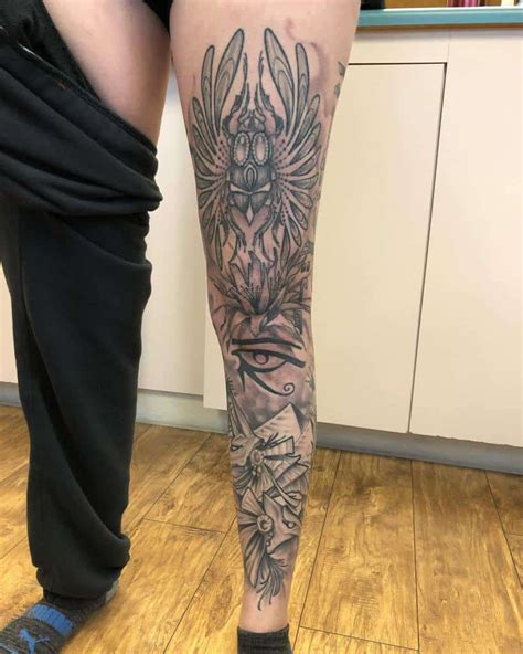 Top 85 Best Leg Sleeve Tattoo Ideas [2021 Inspiration Guide]