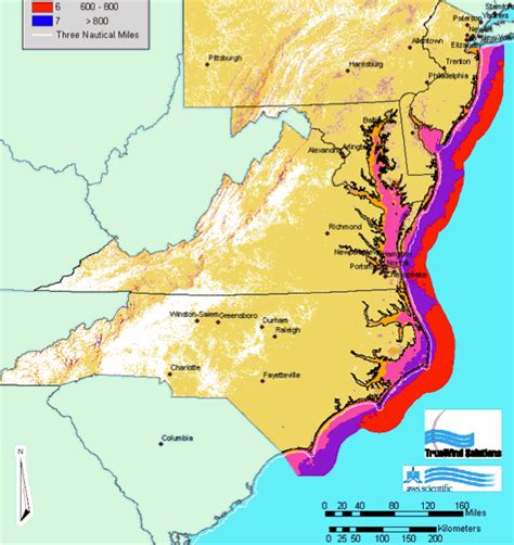 middle atlantic states map grow map  america