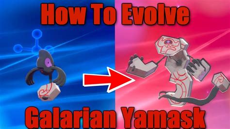 How To Evolve Yamask Into Runerigus Pokemon Sword And Shield Youtube