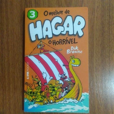 O melhor de Hagar O Horrível 3 Dik Browne Shopee Brasil