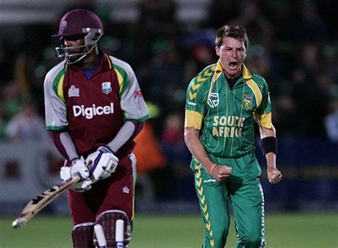 Dale Steyn Is Pumped After Bowling Runako Morton Espncricinfo