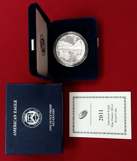 Usa Dollar Unze One Ounce Proof Silver Eagle Proof With