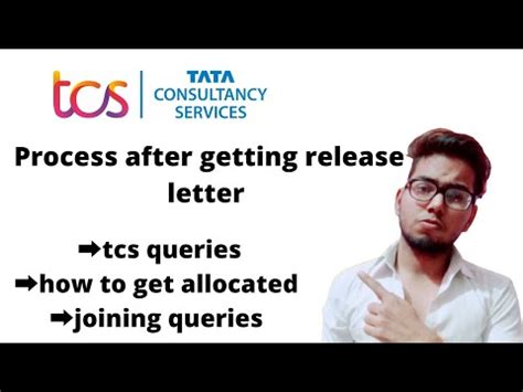 Process After Getting Release Letter In Tcs Tcs Project Allocation