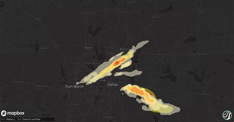 Hail Map In Plano TX On April 20 2023 HailTrace