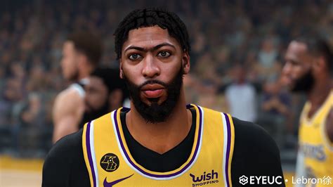 Nba K Anthony Davis Cyberface And Body Model Current Look