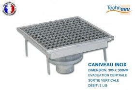 Caniveau Inox X Evac Centrale Sortie Verticale Xcg C