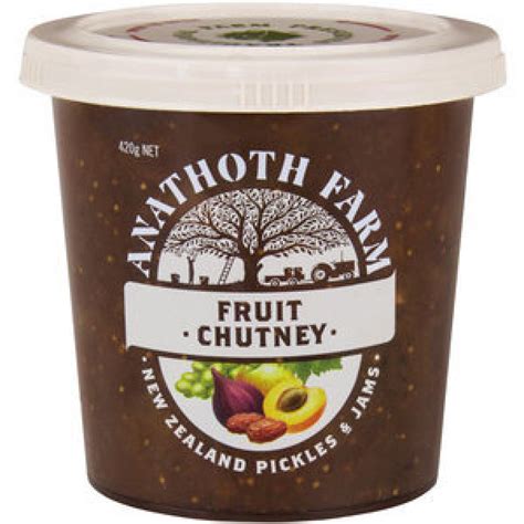 Anathoth Farm Chutney Fruit Reviews - Black Box