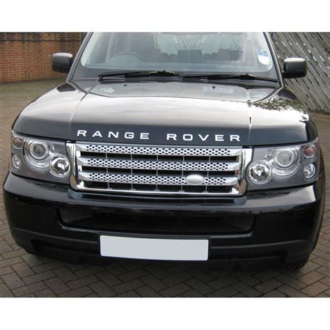 Range Rover Sport (05-09) - Supercharged Style Front Grill (Chrome with Silver mesh)