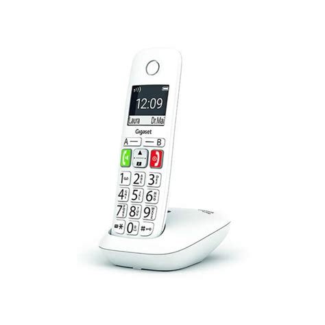 Tel Fono Inal Mbrico Dect Gigaset E Blanco Seminuevo Maxmovil