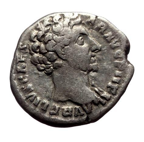 Impero Romano Marcus Aurelius As Caesar AD 139161 Denarius Catawiki