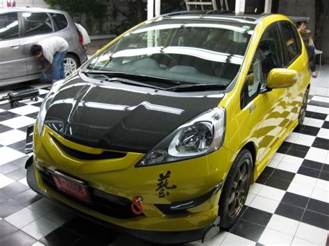 Js Racing Type S Frp Front Wing Spoiler Honda Fit Gk Ah F M