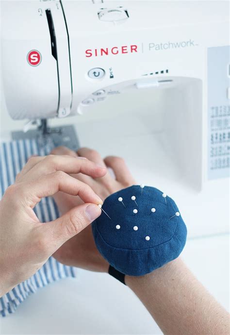 How To Sew A Diy Wrist Pincushion That Sharpens Your Pins As You Use