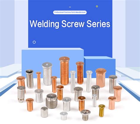 Factory Stock Copper Non Threaded Coated Flanged Weld Studs For Metal