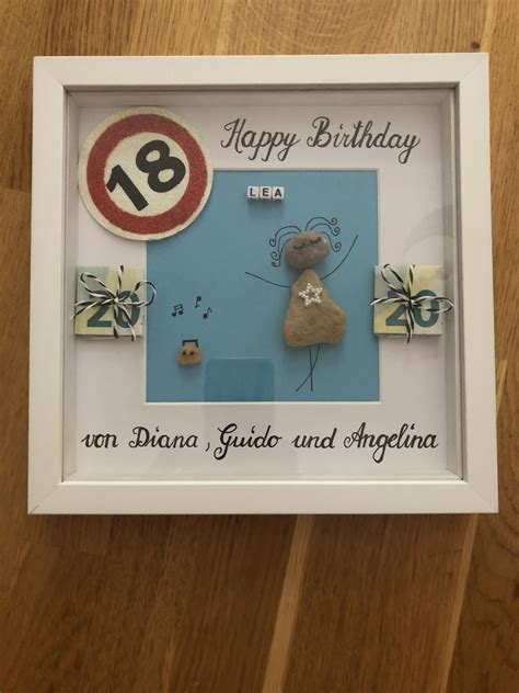 Steinbild Zum Geburtstag Geldgeschenk