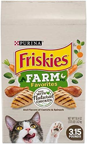 Friskies Farm Favorites With All Natural Chicken Dry Cat