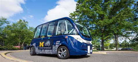 Mcity Driverless Shuttle Is Back Mcity