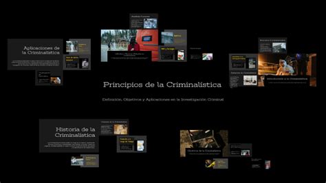 Principios De La Criminalística By Ale On Prezi