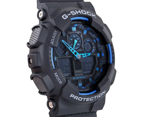 Casio G Shock Mens 52mm Ga100 1a2 Watch Black Au