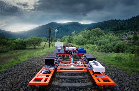 Railway Inspection With OKOndt Equipment NOMO