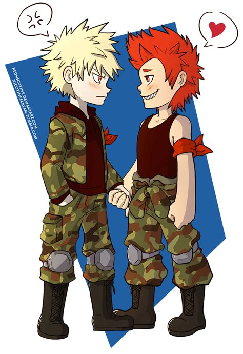 Bakugou X Kirishima Fan Art By Rednicotine On Deviantart