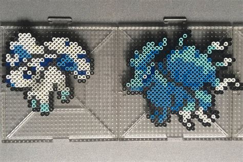 037 038 Alolan Vulpix And Ninetales Perlers By Https