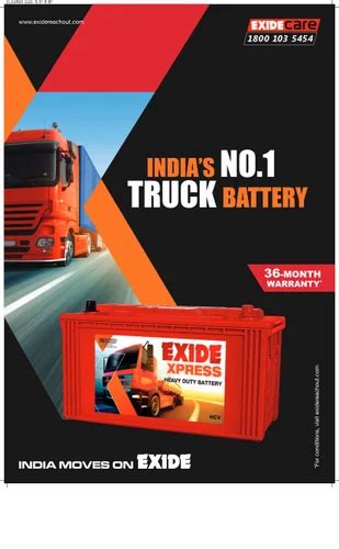 Exide Xpress XP 800 Heavy Duty Battery 36 Months 80 Ah At Rs 7500 In