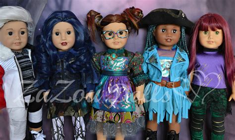 Descendants 2 American Girl Customs Zazoudolls