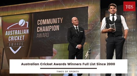 Australian Cricket Awards Winners Full List Since 2000