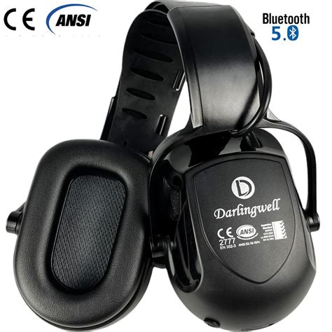 Ce Active Noise Reduction Bluetooth Ear Muffs 29db Safety Earmuffs