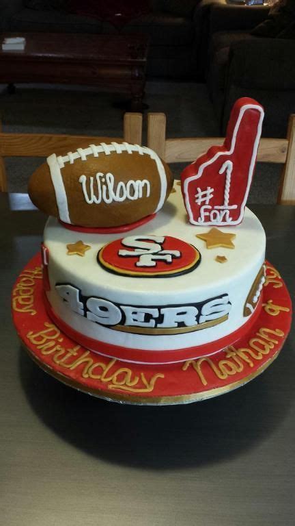 Happy Birthday 49ers Cake