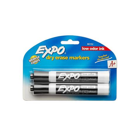 Dry Erase Markers Black [Pk-2] – Humacao School Supply