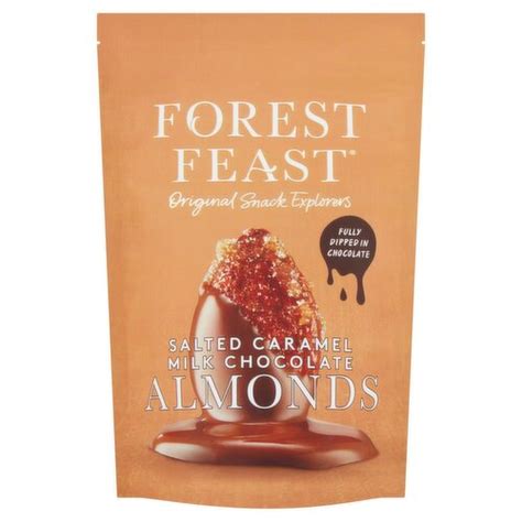 Forest Feast Salted Caramel Milk Chocolate Almonds G Storefront En