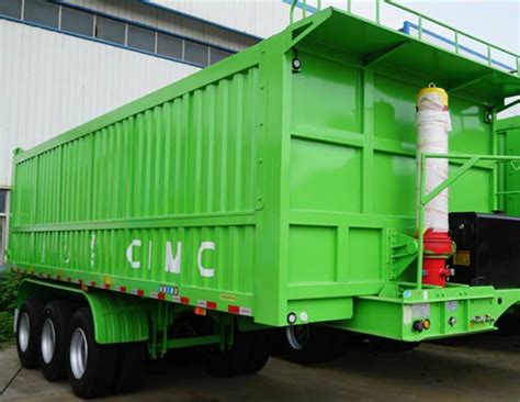 CIMC 3 Axle 60Ton Dump Truck Trailer Tipper Price For Sale