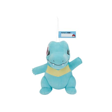 Plush Totodile Mofugutto Pok Mon Hello Partner Meccha Japan