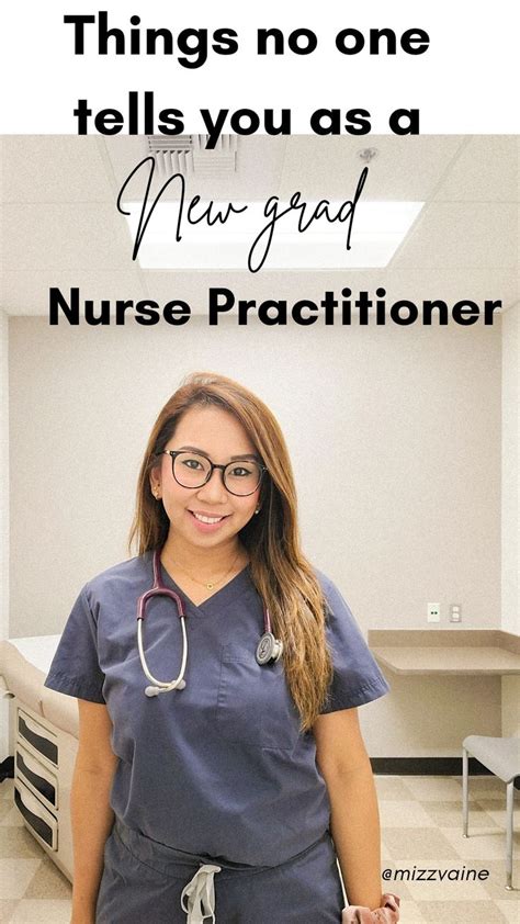 A Woman In Scrubs And Glasses With The Words Things No One Tells You As A New Grad Nurse