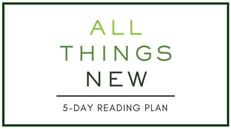 All Things New With John Eldredge | Devotional Reading Plan ...