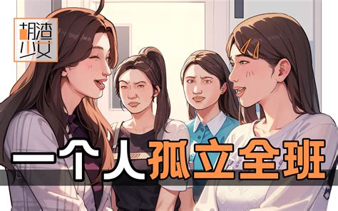 帮助被孤立的同学后，我惨遭背刺 胡渣少女 胡渣少女 哔哩哔哩视频