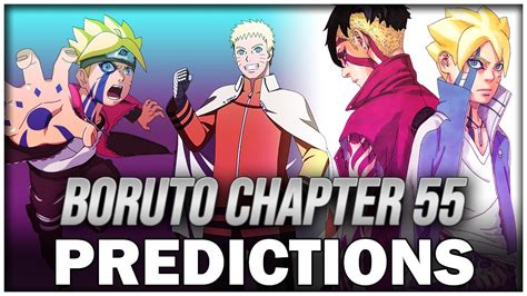 Boruto Manga Chapter 55 Predictions Timeskip Coming Soon Youtube