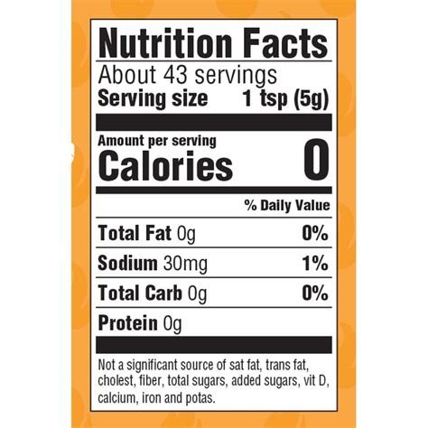 Taco Bell Sauce Nutritional Information - Nutrition Pics