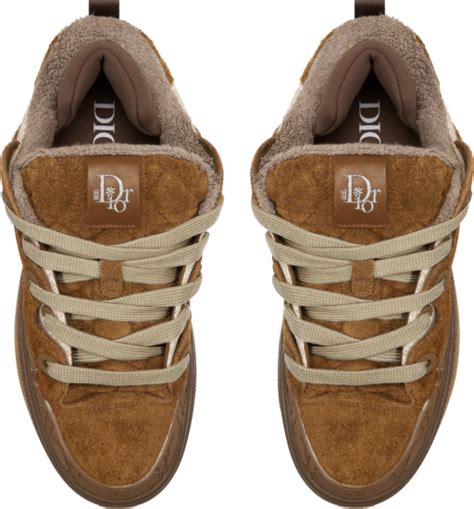 Dior X Erl Brown Suede B S Sneakers Inc Style