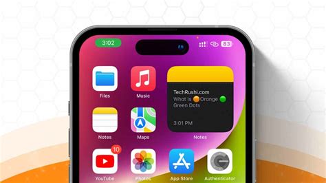 What Is The Green Orange Dot On My Iphone Techrushi