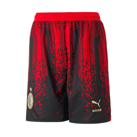 Short Puma Ac Milan X Koche Black Fiery Red F Tbol Emotion