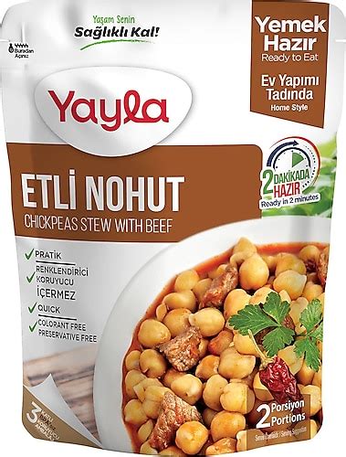 Yayla Etli Nohut 250 gr Fiyatları Özellikleri ve Yorumları En Ucuzu