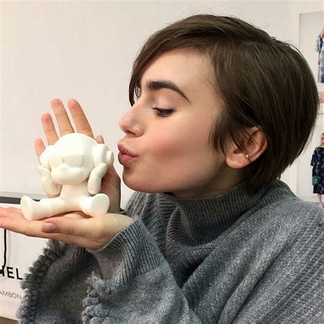 Lilly Collins Short Hair Lily Collins Hair Lily Jane Collins Pixie