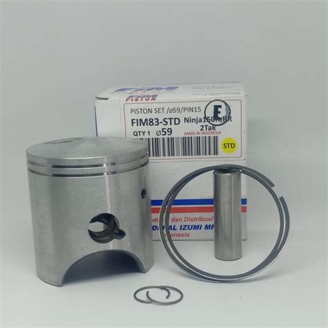 Jual PISTON KIT SEHER SEKER TORAK KAWASAKI NINJA 2T FIM83 PIN15 READY