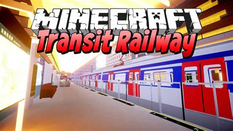 Minecraft Transit Railway Mod Trains