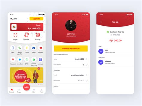 E Wallet UI KIT Figma